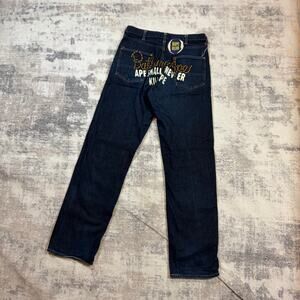 Authentic Bape 2000’s Champion Logo Jeans 30